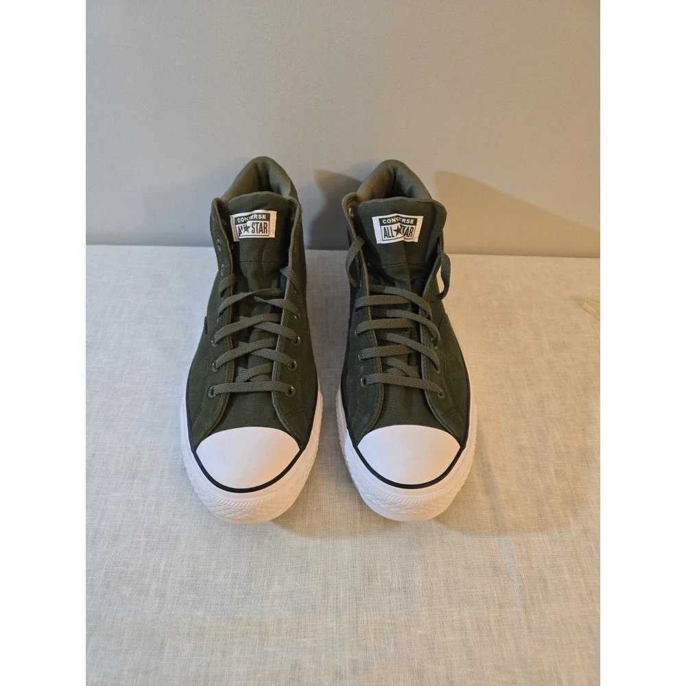 Converse Men's Olive Green Hi-Top Sneakers Shoes Size 16 Style A17842F